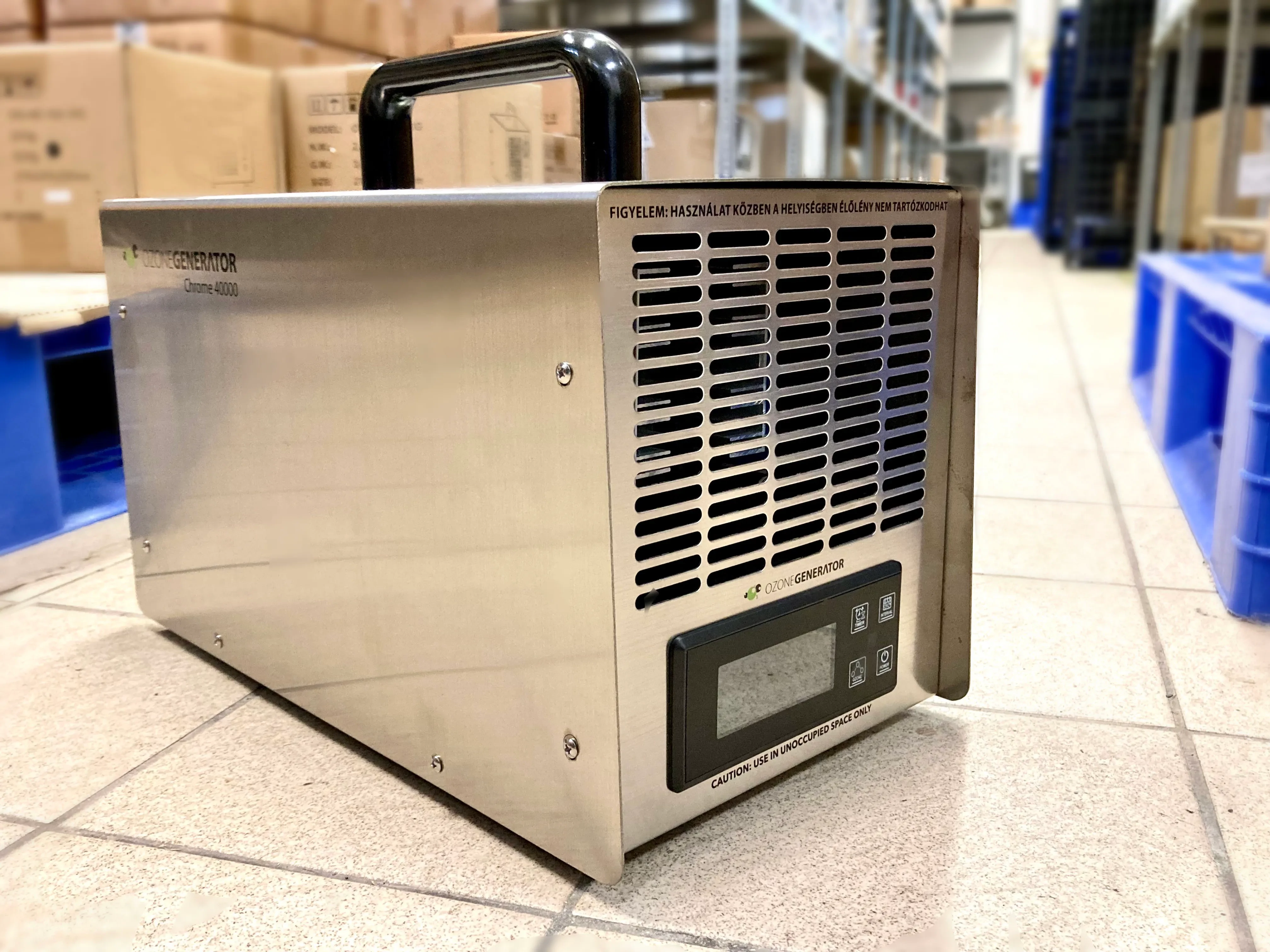 ipari ózongenerátor ozonegenerator chrome 40000