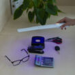 Fertőtlenítő készülék UV-C fénnyel: összecsukható, hordozható