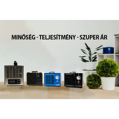 Ózongenerátor választó 2 lépésben