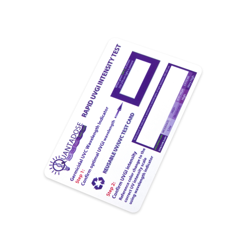 UV-C Plasztik tesztkártya