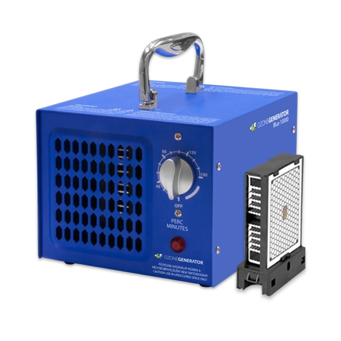 OZONEGENERATOR Blue 10000 - ózongenerátor 1 db gyorscserés ózonkazettával, 3 év garanciával - INGYENES és gyors szállítással
